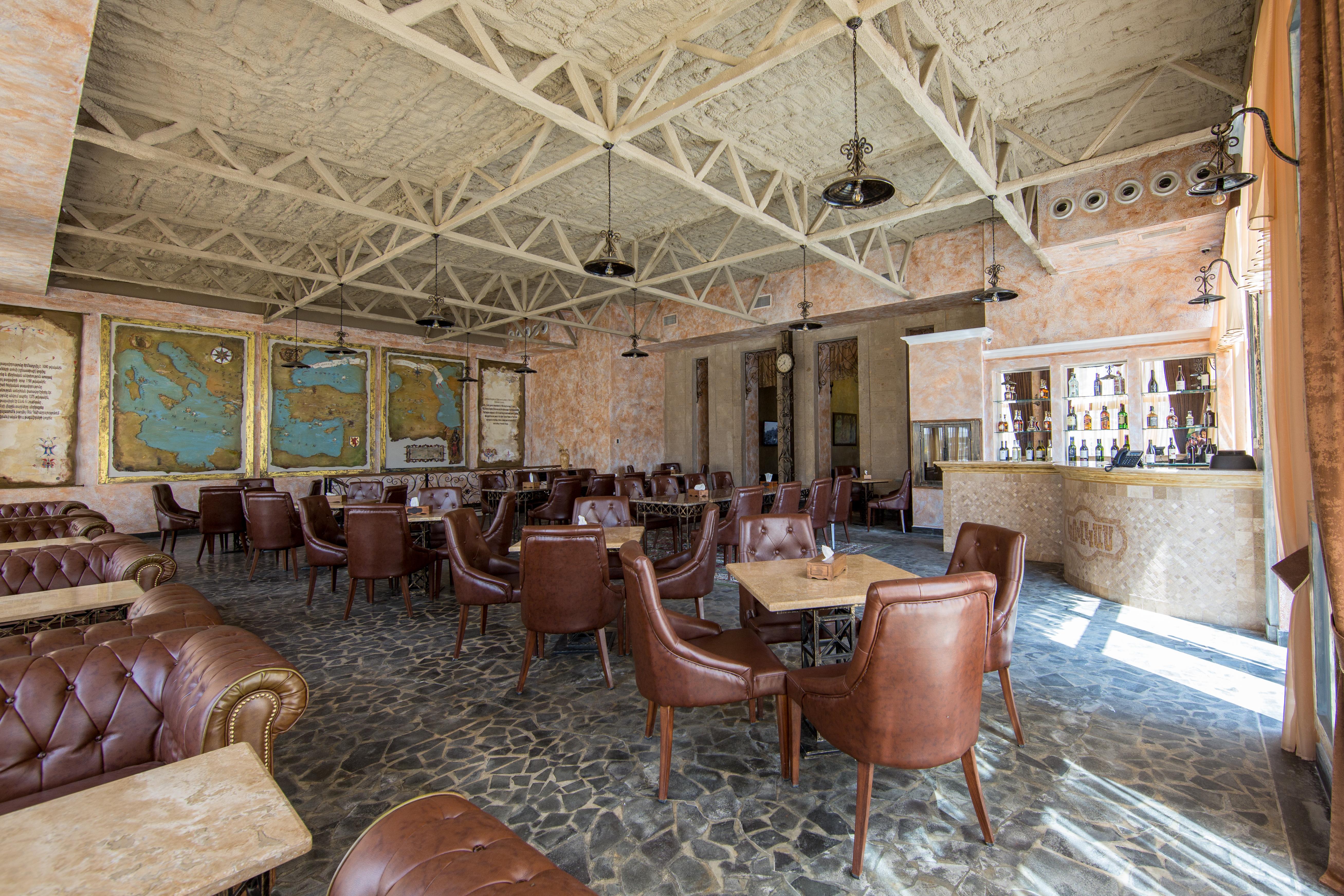 Kasagh Caucasus Hotel מראה חיצוני תמונה The interior of the restaurant