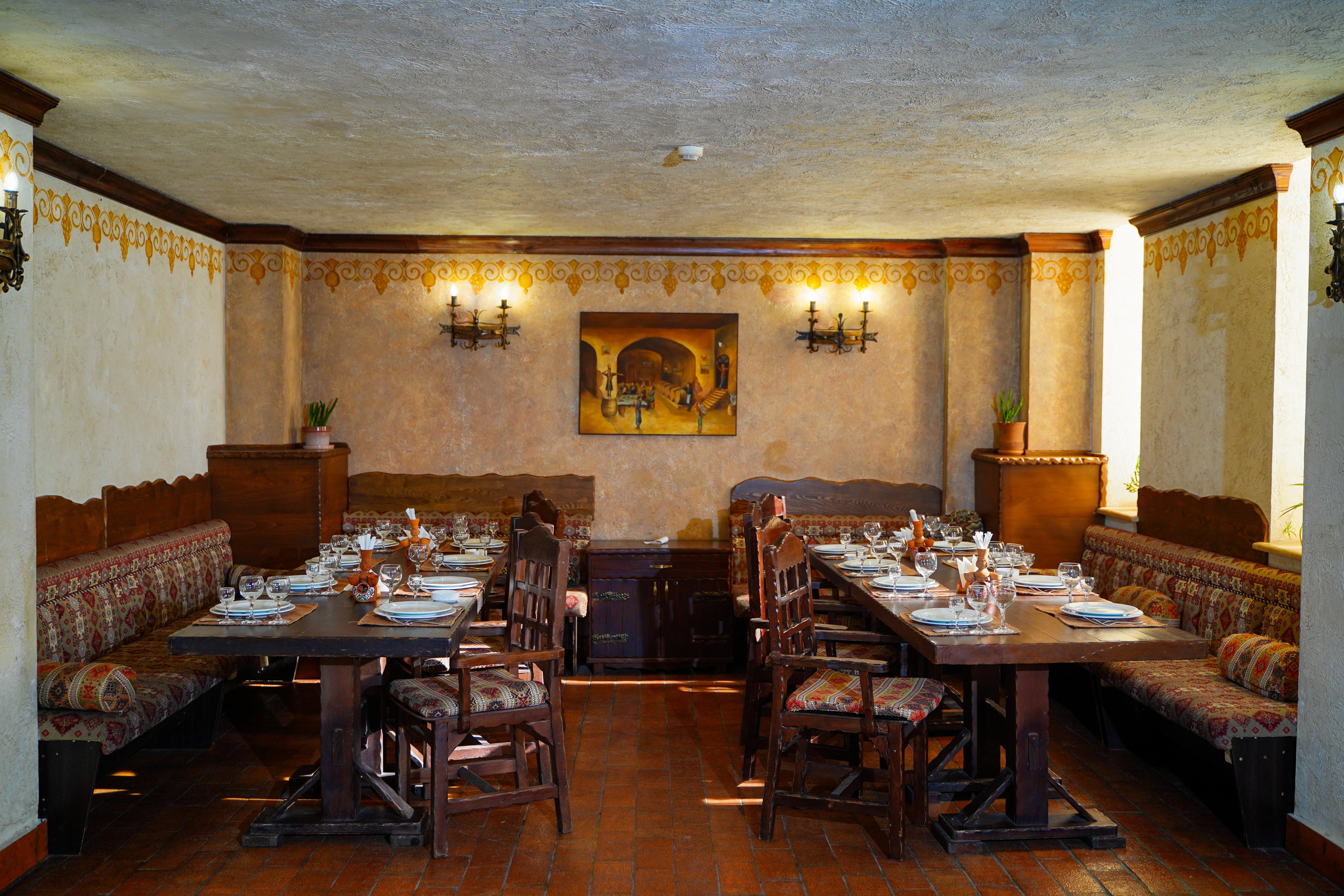 Kasagh Caucasus Hotel מראה חיצוני תמונה Restaurant in the hotel